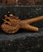 Dragon Kuripe Pipe for Hape Snuff - Wooden Pipe for Herbal Medicine - Shamanic Tools TEAK Wood Kuripe Applicator