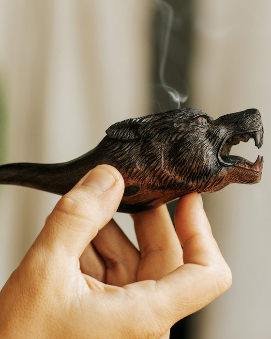 Ceremonial smoking pipe «Wolf»