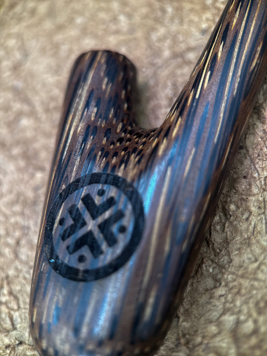 Palmwood Self-Applicator Pipe for Ceremonies