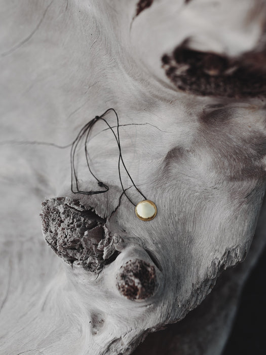 Bronze Shaman Mirror • Handcrafted Talisman for Protection