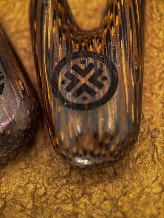 Palmwood Self-Applicator Pipe for Ceremonies