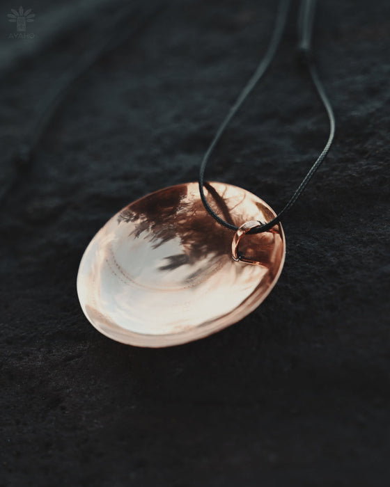 Cooper Pendant "Shaman Mirror"
