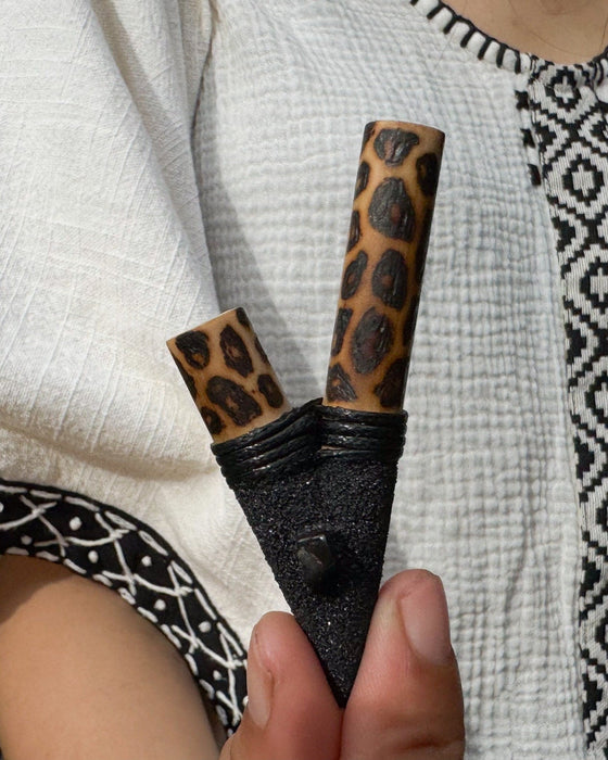 Lava sand Self-Applicator Pipe with hematite