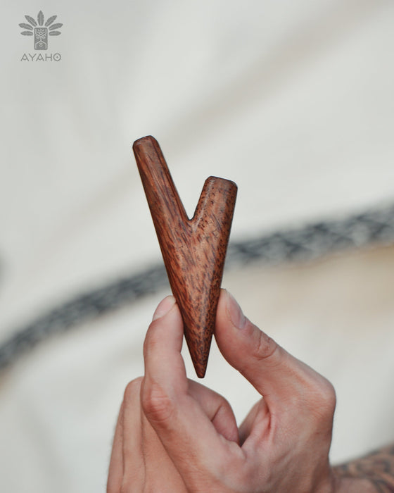 Premium Coconut Wood ceremonial pipe
