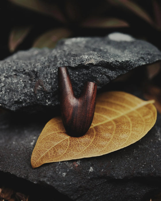 Handcrafted Self-Applicator Pipe for ritual practice