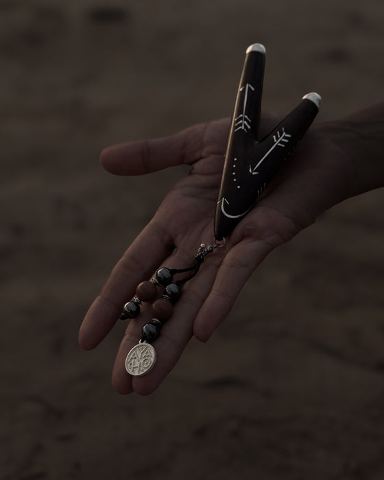 “Intention” handcrafted wooden pipe