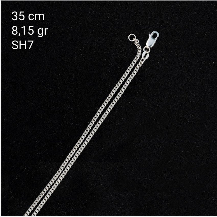 Silver Chain - Persian Jewelry - Good Luck Amulet - Shamanic Tools - Talisman Amulet - Magic Item - Shaman Necklace