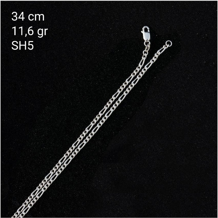 Silver Chain - Persian Jewelry - Good Luck Amulet - Shamanic Tools - Talisman Amulet - Magic Item - Shaman Necklace