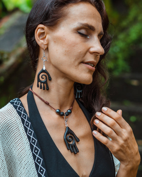 "Buddha's Hand" Earrings