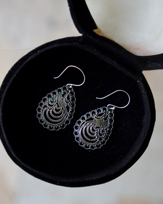 Earrings "Fire-Bird"