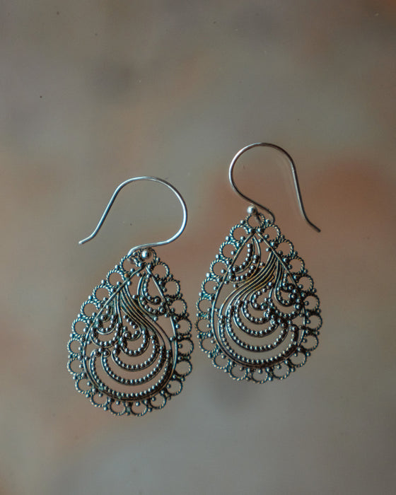 Earrings "Fire-Bird"
