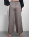 Soft and lightweight grey Thai pants, expertly handmade with a silky cotton blend for effortless style and comfort.