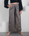 Soft and lightweight grey Thai pants, expertly handmade with a silky cotton blend for effortless style and comfort.