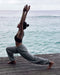 Hand-Painted Cotton Training Pants – Unisex Yoga & Travel Pants with Pockets – Artistic Taichi Loungewear