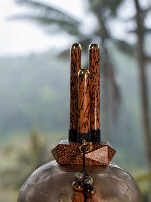 Dual Self-Applicator Pipe in rosewood