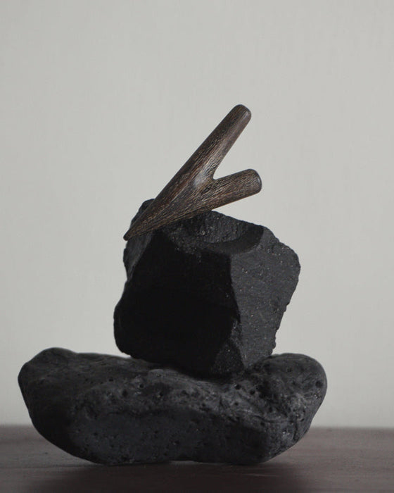Palm wood kuripe symbolizing spiritual essence and personal growth in shamanic rituals
