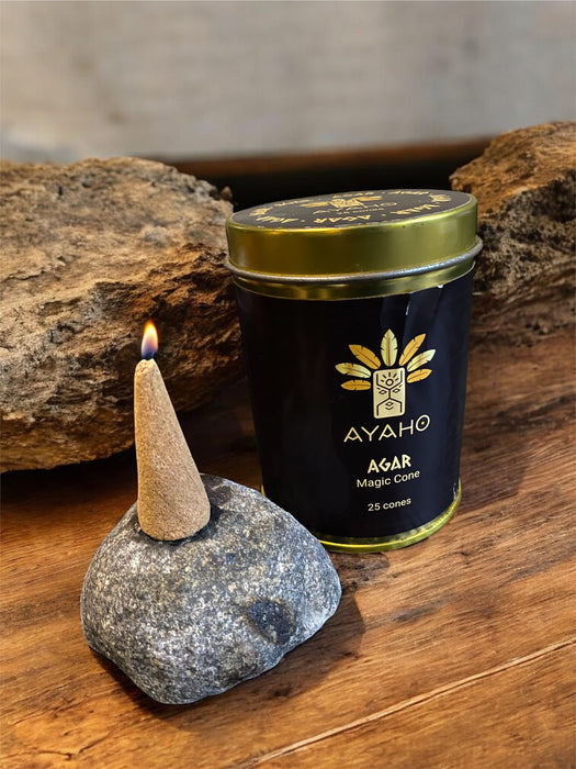 Agarwood Incense Cones | Slow-Burning Aroma for Meditation, Relaxation & Sacred Ritual
