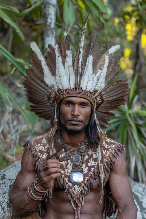 Silver Plated Shamanic Mirror