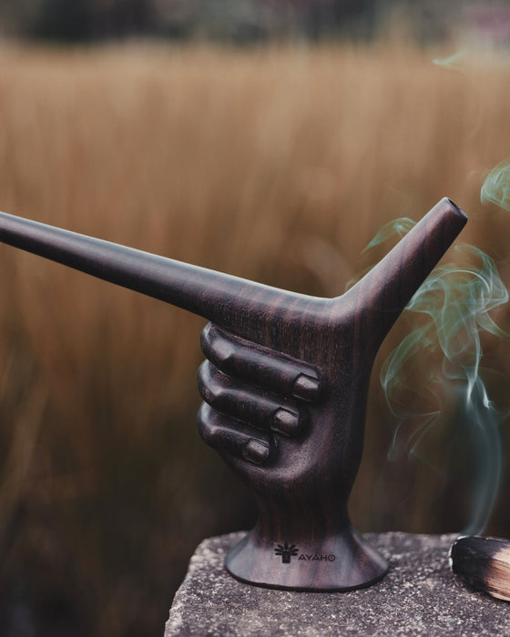 3D Hand-Shaped Rosewood Applicator