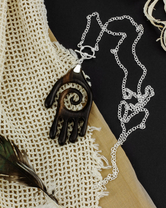 Ethnical protective amulet «Hand of Budda»
