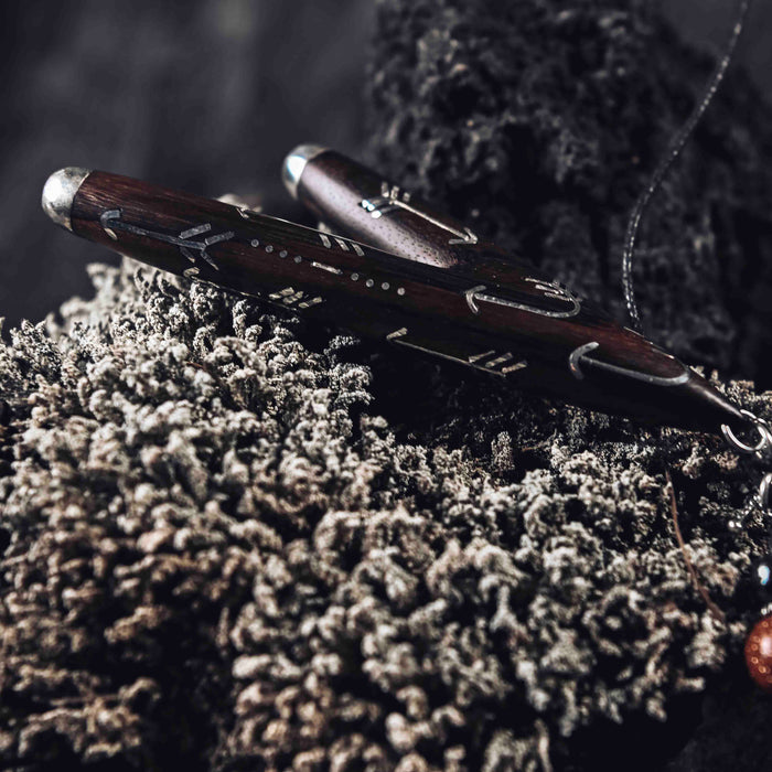 “Intention” handcrafted wooden pipe