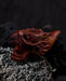 Distinctive wood smoking pipe featuring a dragon design, perfect for those who want to make a statement.