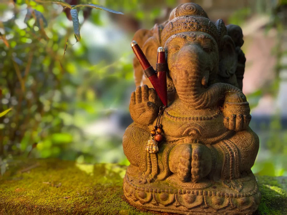 Ethnic Wooden Ritual Accessory
