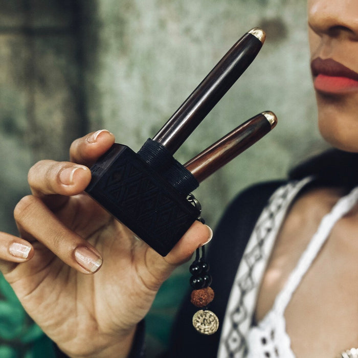 Elite Rosewood Self-Applicator Pipe