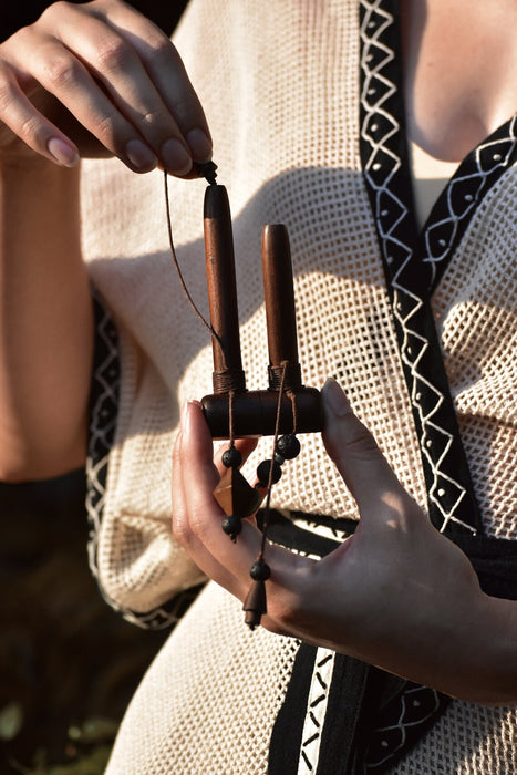 Palm Wood Ceremonial Wooden Accessory