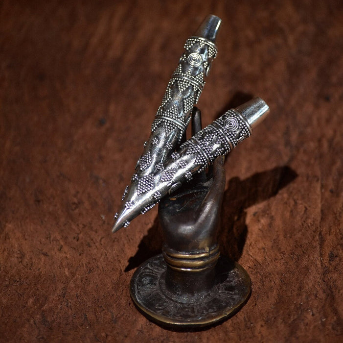 Ethnic Pattern Silver Applicator