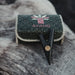 Black bow and arrow set with Ayaho branding on a textured surface