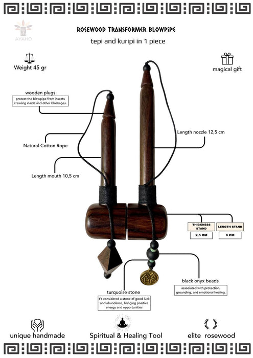 Palm Wood Ceremonial Wooden Accessory