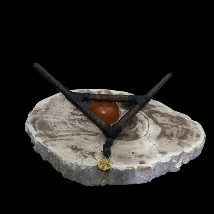 Ethnic Palmwood Ritual Accessory