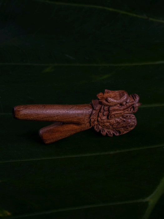 Handcrafted Ethnic Dragon Wooden Pipe