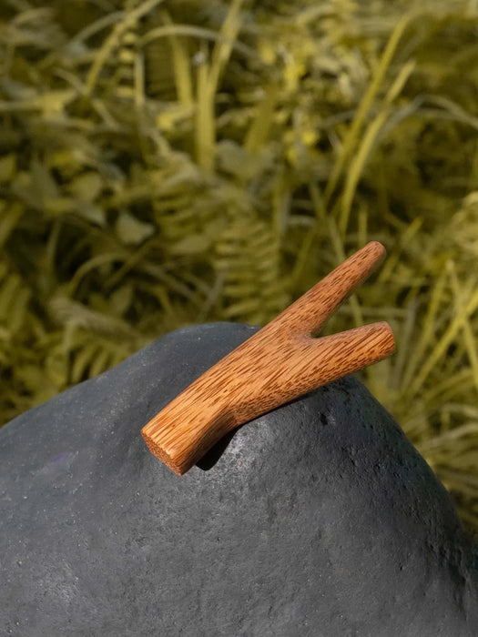 Coconut Wood Ethnic Ritual Accessory