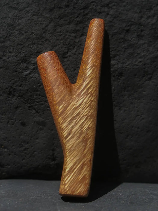 Coconut Wood Ethnic Ritual Accessory