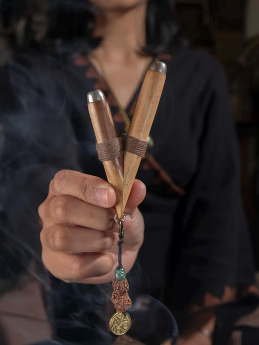 Palo Santo Wood Handmade Breathing Tool