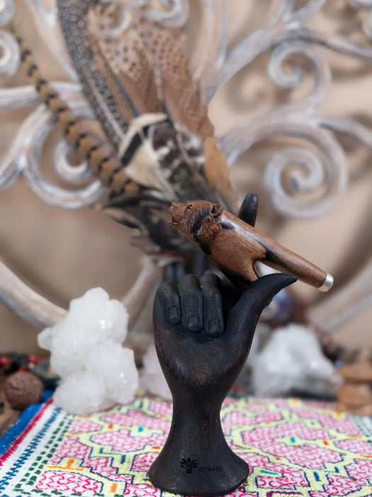 Rosewood Bear Self-Applicator Pipe