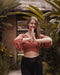 Discover the epitome of freedom and individuality with our exquisite Cotton Boho Crop Top, a garment that speaks to the soul of the free-spirited.
