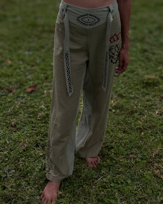 Next Level Pants – Breath of Freedom | 100% Cotton Yoga & Festival Harem Pants | Handmade Boho Unisex Trousers