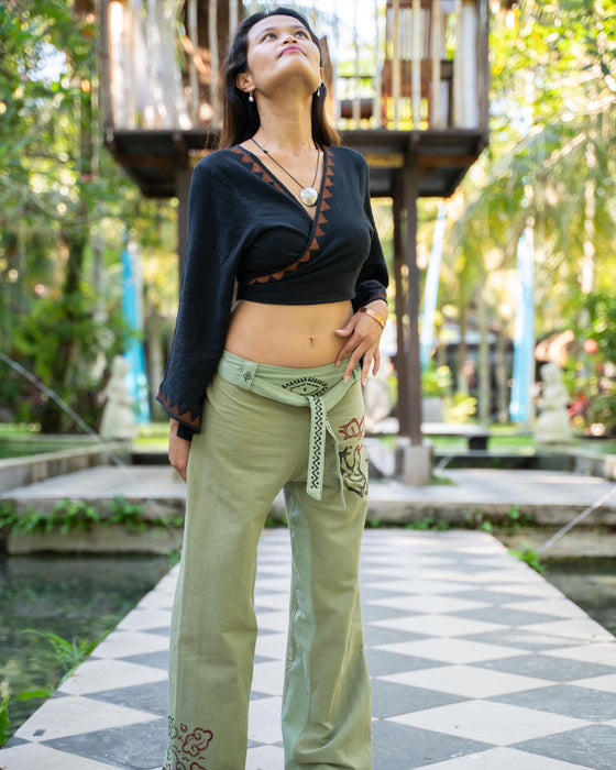 Next Level Pants – Breath of Freedom | 100% Cotton Yoga & Festival Harem Pants | Handmade Boho Unisex Trousers